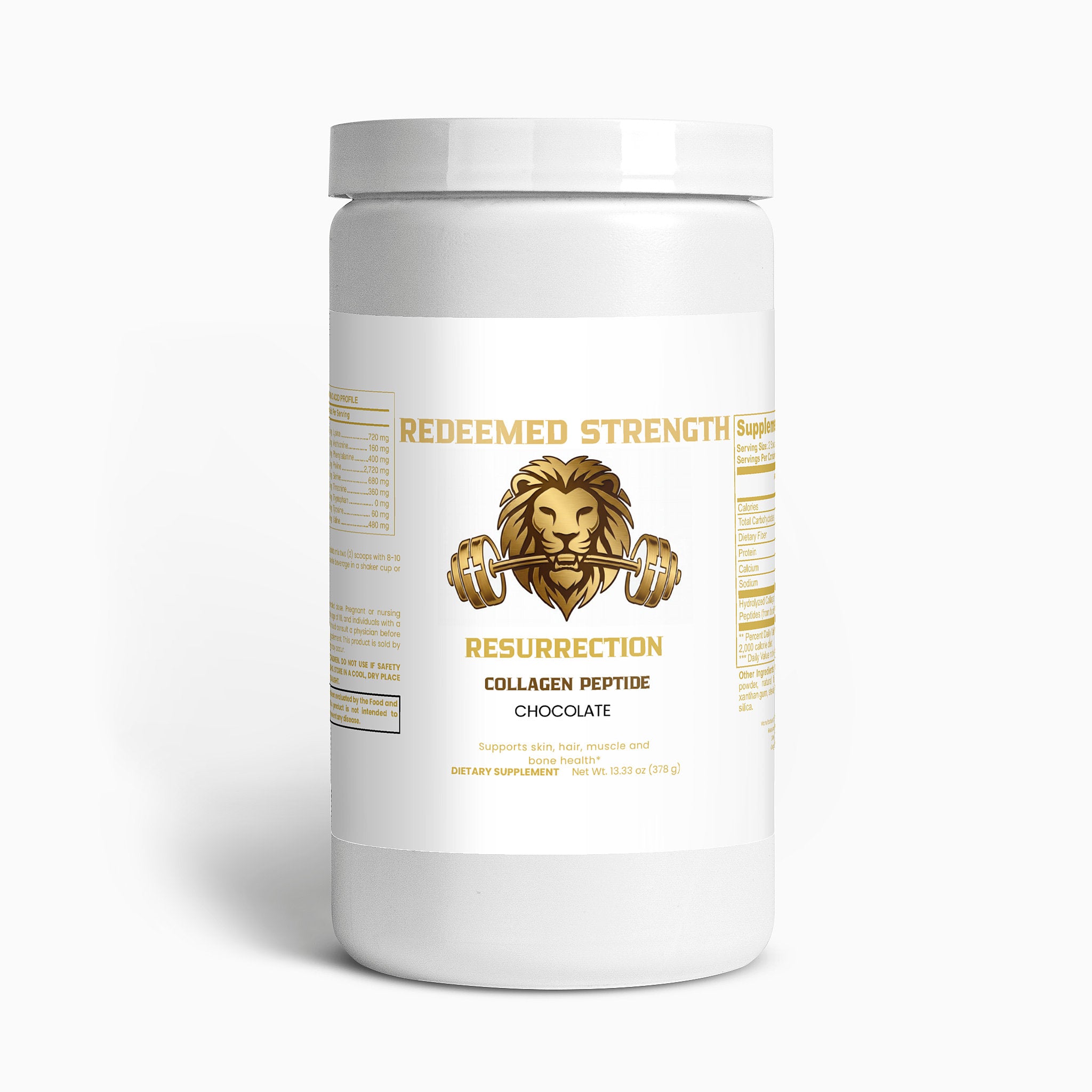 Grass-Fed Collagen Peptides Powder (Chocolate)