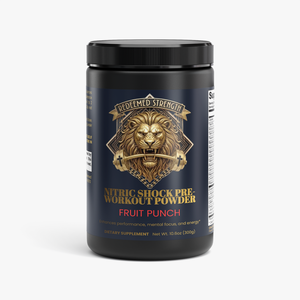 Nitric Shock Pre-Workout Powder (Fruit Punch)