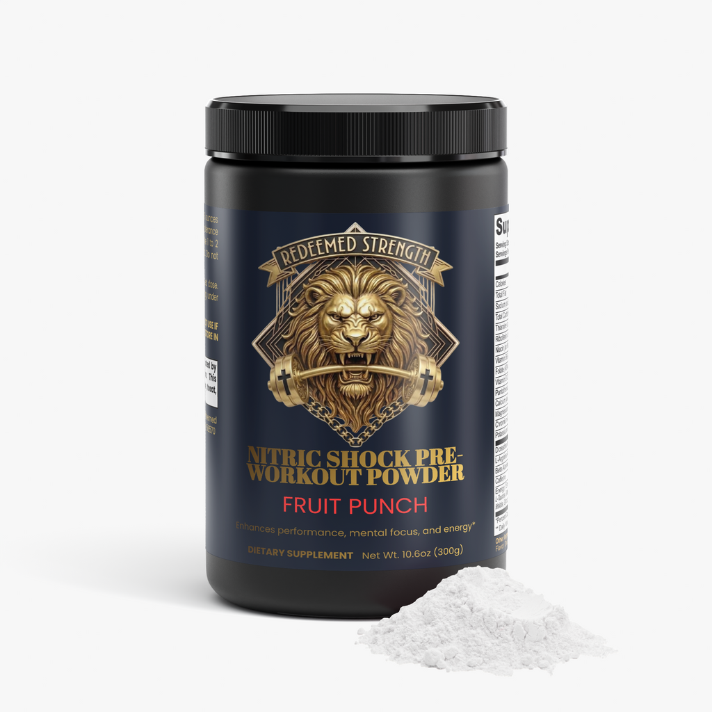 Nitric Shock Pre-Workout Powder (Fruit Punch)