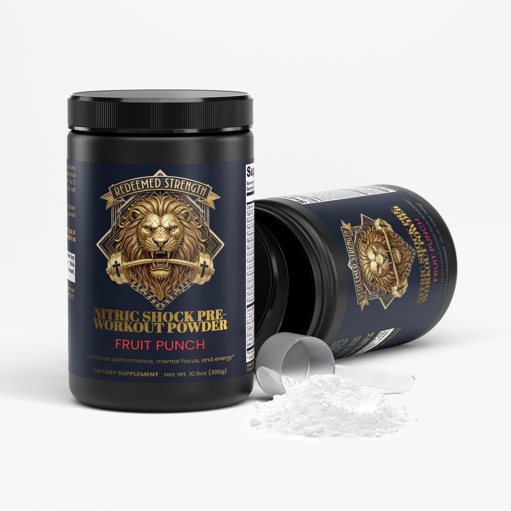 Nitric Shock Pre-Workout Powder (Fruit Punch)