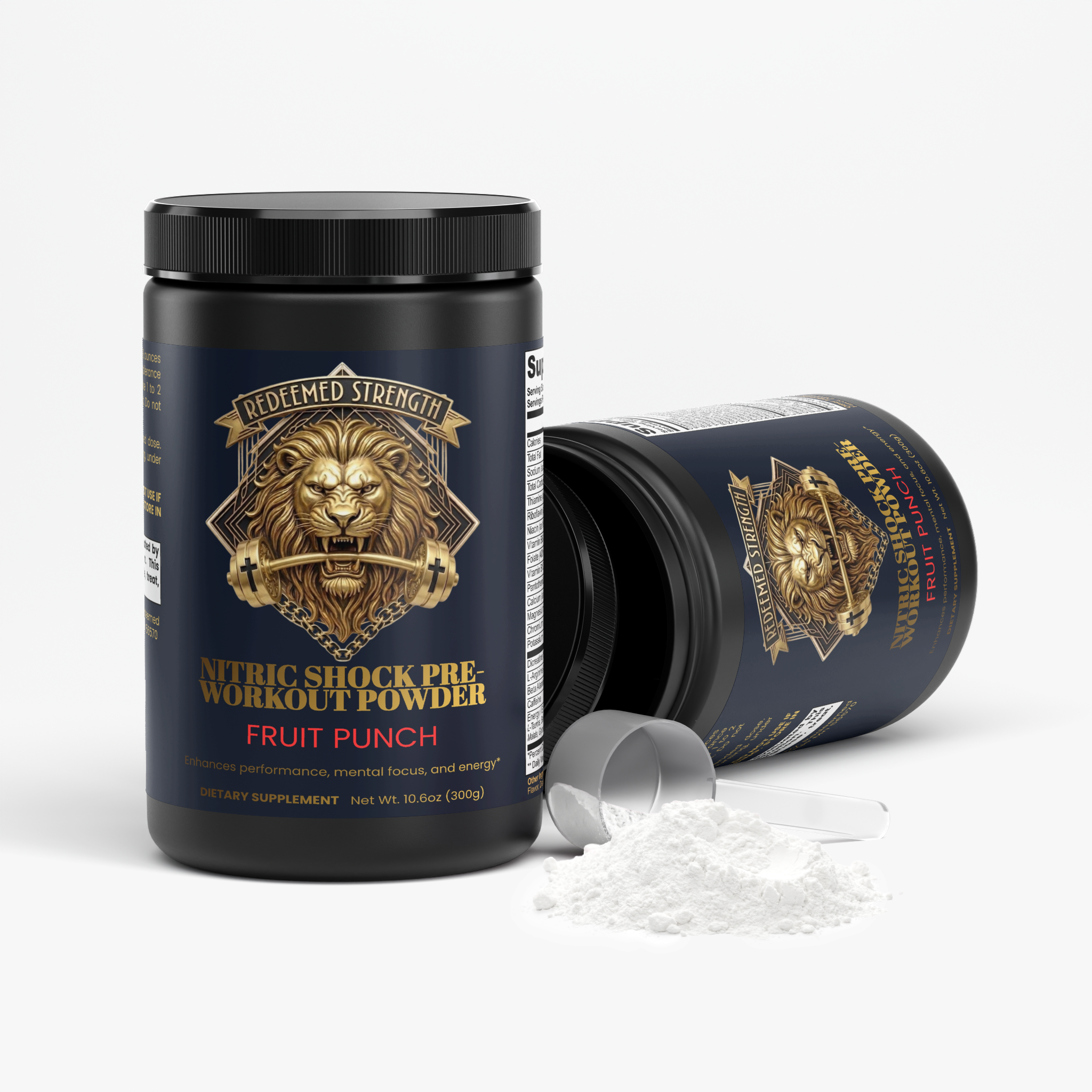 Nitric Shock Pre-Workout Powder (Fruit Punch)
